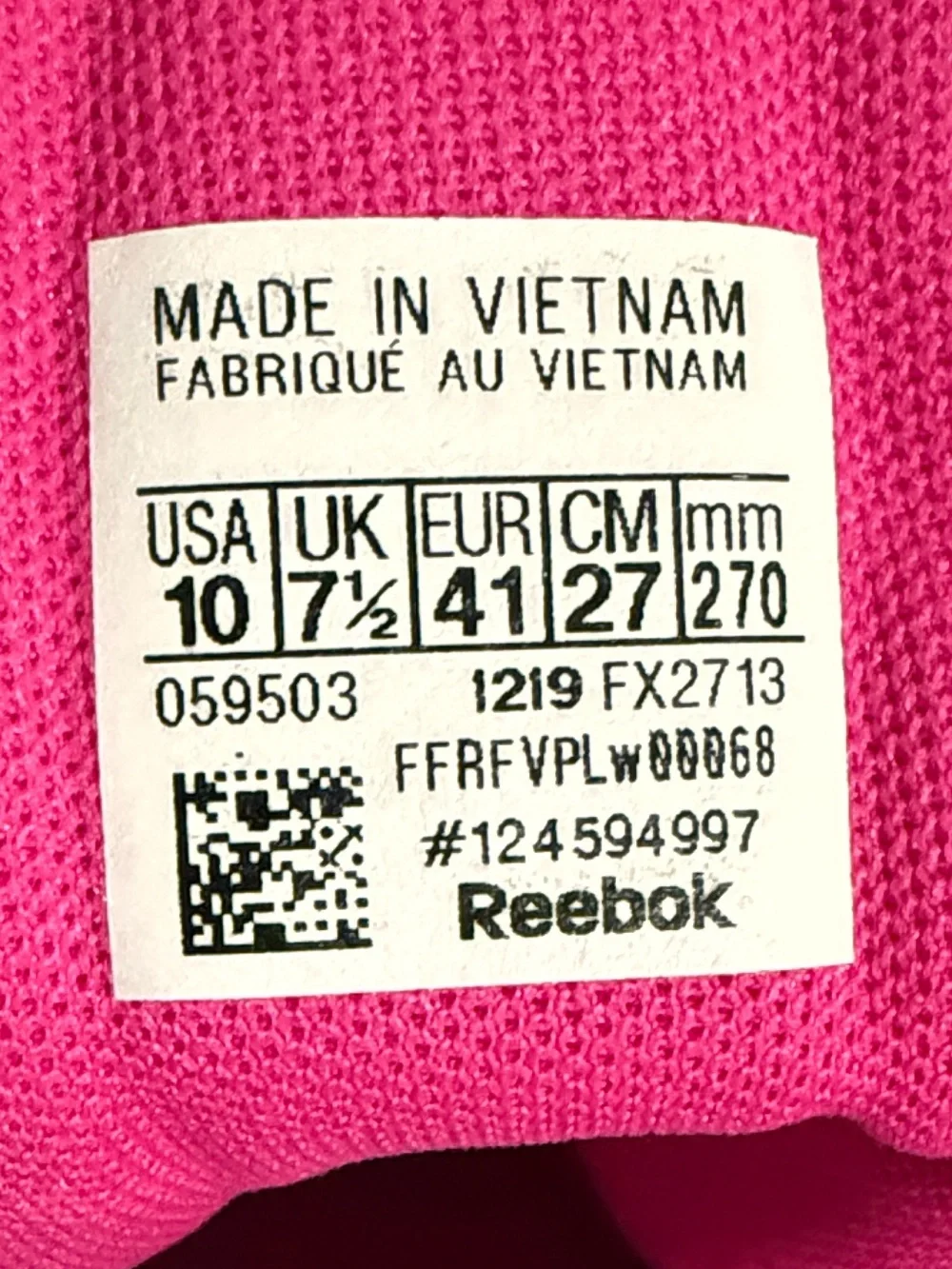 REEBOK Pink Classic High Tops -NWT
